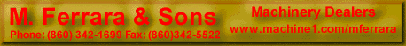 M. Ferrara & Sons Banner